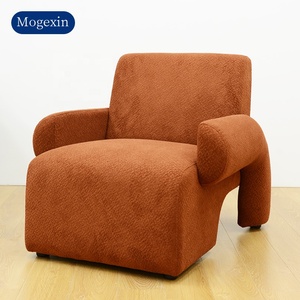 เก้าอี้โซฟาผ้าเดี่ยวสไตล์อิตาเลียนเก้าอี้ห้องนั่งเล่นเรียบง่ายเก้าอี้พักผ่อนในบ้านแบบทันสมัย - Product Image 4