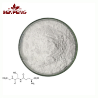 Poudre de L-Glutathion de Qualité Alimentaire Fournie par l'Usine, Grade Alimentaire/Cosmétique GSH CAS 70-18-8, Poudre de Glutathion HPLC98%