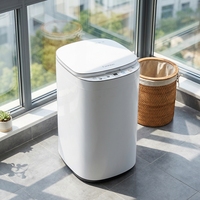 Mesin Cuci dan Pengering Otomatis Mini Portabel Desain Ultra-Kompak 3KG 110v/220v CB CE Terlaris 2026