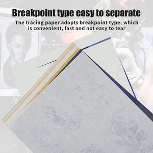 Vente chaude 20 feuilles de papier de tatouage esprit papier de transfert à jet d'encre d'origine pour les accessoires de maquillage permanents supérieurs - Product Image 3