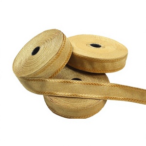 Cordones de trenzas de alambre de lingotes de oro con ribete y encaje para vestimentas Iglesia Venta de color dorado personalizado en Pakistán - Product Image 3