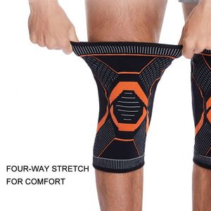 Rodilleras de neopreno personalizadas de 7 mm para Crossfit, levantamiento de pesas de alta resistencia y entrenamiento cruzado, con estampado para protección de rodilla. - Product Image 4