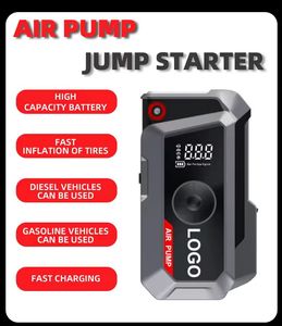 Potenciadores DE EMERGENCIA portátiles para coche Paquete de energía Arrancadores y compresores de aire Luz DE EMERGENCIA Arrancador de batería Banco de energía Aspiración - Product Image 6