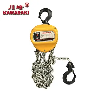 1 Ton CK type chain pulley blocks kawasaki brand chain hoist 1ton price hoist block 0.5ton to 50 ton with CE GS