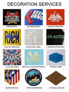 Wholesale Unisex Custom Embroidery Logo Cotton Solid Outdoor <b>Sunscreen</b> Flat Top Kids Fisherman Bucket Hat Caps - Product Image 5