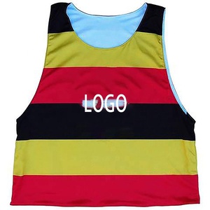 Maillots de crosse réversibles personnalisés Sublimation 100% Pinnies de crosse en polyester - Product Image 5