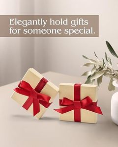 Cajas de Regalo para Joyería Marrones Mate, Caja de Regalo Pequeña con Tapa, Cajas de Cartón Pequeñas para Joyería con Relleno de Algodón y Tapas para Días Festivos - Product Image 1