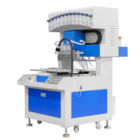 Machine d'injection de porte-clés en PVC souple liquide et goutte à goutte 3D en PVC de 12 couleurs 220V
