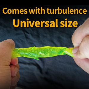 Thunder <span class=keywords><strong>Fish</strong></span> 17g Negro Super Long Throw Soft <span class=keywords><strong>Bug</strong></span> Float Water Strong <span class=keywords><strong>Fish</strong></span> Hook con boca deslizante Cebo suave artificial - Product Image 3