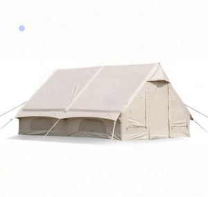 Carpa de Camping Familiar Grande de Lujo para 4 Estaciones, con Postes Inflables de Fibra de Vidrio, Montaje Rápido, Una Habitación, 1500-2000mm, Impermeable - Product Image 4