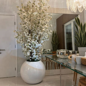 <span class=keywords><strong>Tik</strong></span> <span class=keywords><strong>Tok</strong></span> <span class=keywords><strong>YouTube</strong></span> Instagram Dernier Soldes Exceptionnels Arbre de Cerisier en Fleur Artificiel Rose et Blanc Fait sur Mesure pour Décoration Intérieure - Product Image 1