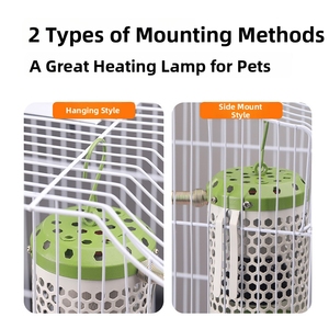 Lampe chauffante infrarouge en céramique anti-brûlure pour tortues, lézards, petaurs et autres animaux de compagnie, pour l'élevage transfrontalier, avec fonction de chauffage et d'isolation - Product Image 4