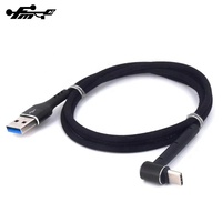 Kabel Data USB Tipe C Android, Pengisi Daya USB Mikro USB Dua Sisi