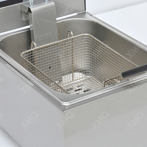 Freidora Industrial <span class=keywords><strong>de</strong></span> Acero Inoxidable XMG <span class=keywords><strong>de</strong></span> Sobremesa, <span class=keywords><strong>de</strong></span> un Solo <span class=keywords><strong>Tanque</strong></span>, Gran Capacidad, con Temperatura Ajustable - Product Image 4