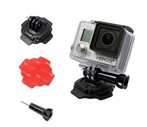 Autocollant adhésif 3M pour base de casque de vélo et de moto pour <span class=keywords><strong>Go</strong></span>-Pros <span class=keywords><strong>Hero</strong></span> Max Dji Sports Camera Accessories - Product Image 1