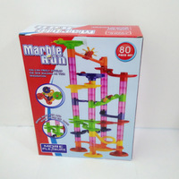 Usine vente directe jouets éducatifs balle bricolage labyrinthe boule glisser marbre course blocs de construction balles piste marbre fonctionne