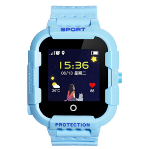 KT03 GPS Enfants Montre Intelligente Avec 2 Voies D'appel Carte SIM SOS Appel WIFI - Product Image 3