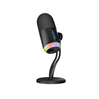Nouveau microphone à condensateur professionnel MK-03X OEM pour streaming et podcast, avec support USB RGB pour ordinateur portable, PC et enregistrement en studio