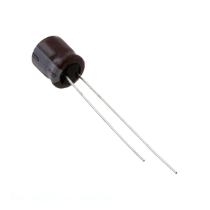 Condensateur Fabricant Channel CAP ALUM 47UF 20% 16V RADIAL TH Through Hole EFL-160ELL470MF05D 47 uF - Product Image 1