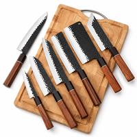 Japans stijl achthoekig handvat roestvrijstalen verstelbare handgreep vaatwasserbestendig scherp koksmes sashimi santoku
