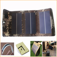 Panneau solaire flexible USB 3W pour chargeur de téléphones mobiles, personnalisé