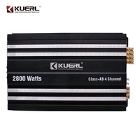 Usine de gros professionnel haute puissance 75W x 4 12V amplificateurs 4 canaux amplificateur de puissance audio de voiture