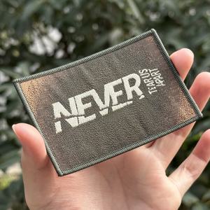 ผลิตป้ายทอผ้าฝ้ายคุณภาพสูง เป็นมิตรกับสิ่งแวดล้อม ทนทาน รับผลิตตามแบบ ป้ายทอติดเสื้อผ้าแบบรีดติด - Product Image 4