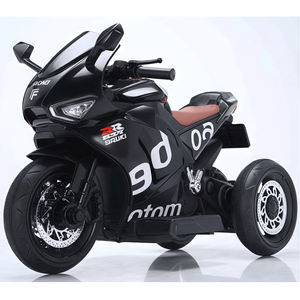 Nuevo modelo gran oferta 12V paseo en coche <span class=keywords><strong>3</strong></span> ruedas motocicleta bicicleta eléctrica batería con música ligera motocicleta Motor coches para niños - Product Image 3