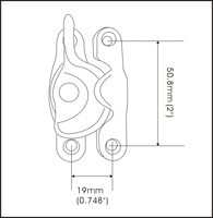 XDRD Loquet de fenêtre vintage en laiton massif avec installation par vis, loquet de verrouillage traditionnel pour cadres en bois, aluminium, PVC et vinyle