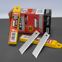 Lame de coupe 18 mm 7 ou 10 ou 14 points Lame à rupture industrielle Utilisation industrielle Couteau utilitaire Lame de coupe