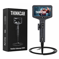 THINKCAR ES401 360 °   Endoscope rotatif 6 mm, caméra d'inspection endoscopique IPS 5 pouces, endoscope industriel mécanique automobile