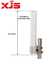 Antenne Wifi longue portée omnidirectionnelle 2x2 Mimo 5ghz pour Ubnt Rocket M5m2 Mimosa Radio C5c