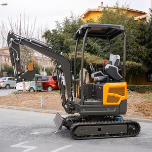 LIVRAISON GRATUITE Mini-Excavatrice 1,5 Tonne, Moteur EPA, 1T, 1,2T, 1,8T, Nouvelle Mini-Pelle sur Chenilles pour Usage Agricole - Product Image 4