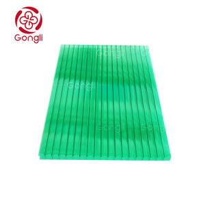 Panneau sandwich alvéolé en <span class=keywords><strong>polycarbonate</strong></span> éco-responsable pour toiture verte extérieure Gongli PC001, design côtier Guangdong, garantie 5 ans et plus - Product Image 1