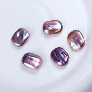 ไข่มุกน้ำจืดสีขาว ไม่มีแกน ขนาดใหญ่ 10-11-12 มม. รูปทรงข้าว รูปไข่ รูปทรงหยดน้ำ ไข่มุกธรรมชาติ - Product Image 4