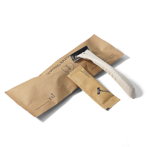 Kit di Cortesia per Hotel <span class=keywords><strong>Eco</strong></span>-Friendly con Borsa in Carta Kraft FSC, Ciabatte Naturali da Spa, Spazzolino in Fibra di Grano - Product Image 3