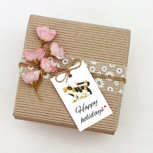 2023 Sang Trọng Tùy Chỉnh May Mặc In Ấn Quần Jean Giày Chuỗi Giấy Quần Áo Treo Tag <span class=keywords><strong>Hangtag</strong></span> Nhãn Cho Quần Áo - Product Image 5