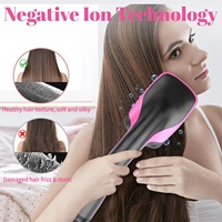 WAIKIL WL-8801 Sisir Pengering Rambut Udara Panas Terlaris, Sikat Pengering Rambut Elektrik, Pelurus Rambut Profesional, Alat Penata Rambut Sisir Udara Panas