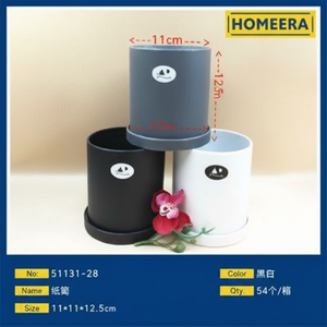 "Splendidi vasi da fiori in ceramica di grandi dimensioni con fori di drenaggio (3 colori 1111127cm)-54 pezzi Per scatola-Per giardinaggio e decorazioni Per la casa" - Product Image 1