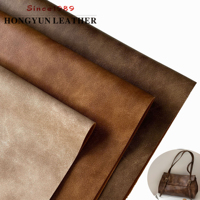 Échantillons Gratuits Cuir Synthétique PU Vieilli Imperméable Résistant à l'Abrasion Écologique pour Chaussures Sacs et Sacs à Main