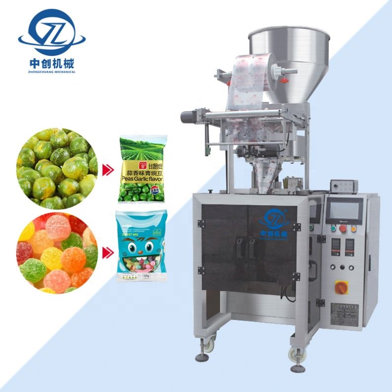 Sachet Packing Vacuum Food Pouch Automatic Small_Packaging_Machine Snack Potato Cookie Small Candy Bags Chips Packaging Machine