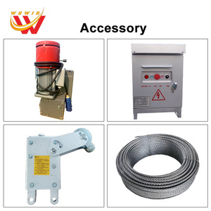 Plateforme suspendue <span class=keywords><strong>de</strong></span> haute qualité WU Feng en aluminium et acier, nacelle <span class=keywords><strong>de</strong></span> chantier, plateforme oscillante pour la maintenance des bâtiments, capacité nominale <span class=keywords><strong>de</strong></span> 630 kg - Product Image 5
