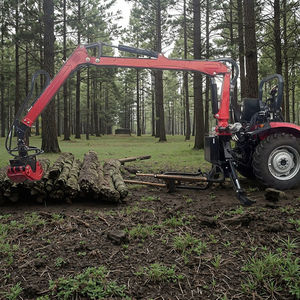 Machines forestières <span class=keywords><strong>Tracteur</strong></span> à bois de canne à sucre <span class=keywords><strong>Grue</strong></span> à attelage <span class=keywords><strong>3</strong></span> <span class=keywords><strong>points</strong></span> avec stabilisateur de type W - Product Image 6