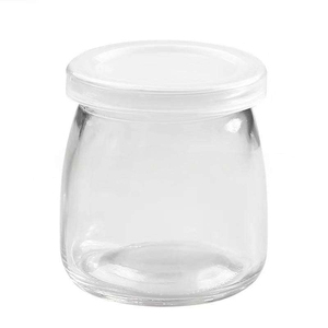 Wholesale Cheap Price 100ml 50ml 75ml Yogurt <b>Storage</b> Cream Cheese Pudding Clear Glass Jar Mason Can Swivel Lid Durable Leak - Product Image 6