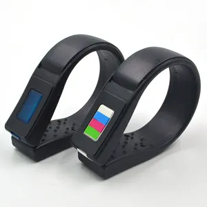 SUNJET 新产品 11 闪烁模式防水可充电 LED 鞋夹夜间运行安全