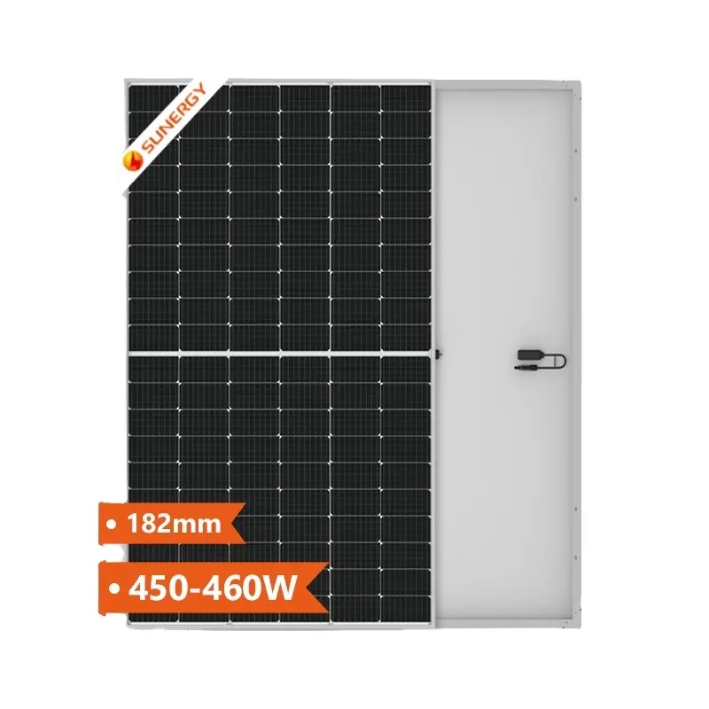 لوحات طاقة شمسية جينكو جودة عالية 450 وات 455 وات 460 وات لوحدة طاقة شمسية كهروضوئية كبيرة من Chinaland