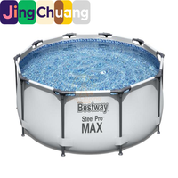 Piscine gonflable Jingchuang56408 pour adultes et enfants, usage domestique, grande piscine à pataugeoire, bassin à poissons, hauteur et épaisseur accrues