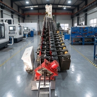 Machine de formage de rouleaux pour rayonnages métalliques de stockage en entrepôt, robuste, à commande PLC, pour découpe hydraulique à grande vitesse