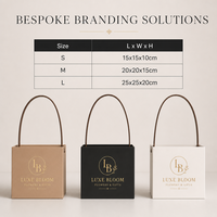 Boîtes à fleurs en carton recyclable en gros, sacs cadeaux en papier kraft avec impression offset pour usage domestique