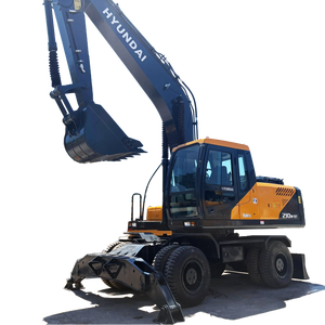 Oferta 2024: Excavadora Hyundai 210W Usada de 21 Toneladas, Excavadora Hidráulica Coreana Lista para Exportación - Product Image 1